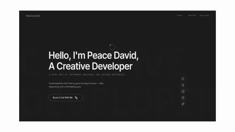 Peace David — Portfolio